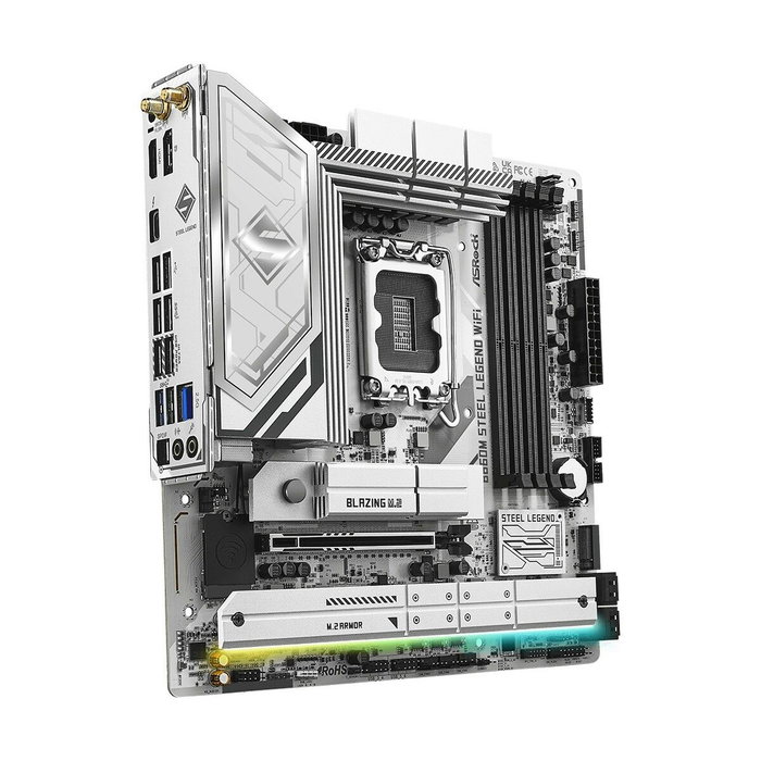 ASRock B860M Steel Legend WiFi micro ATX DDR5 ASRock B860M Steel Legend WiFi micro ATX DDR5