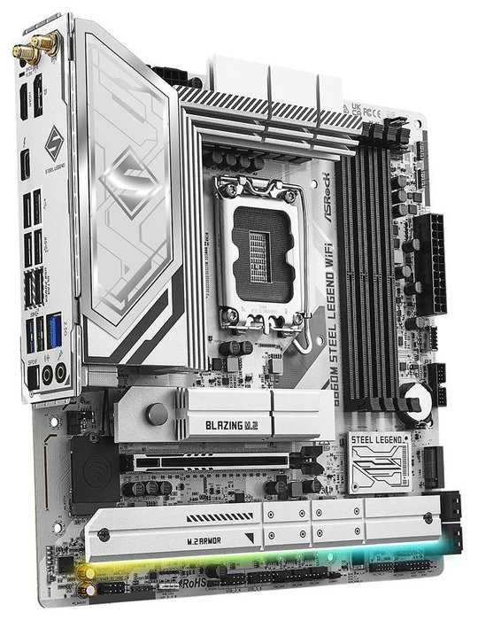 ASRock B860M Steel Legend WiFi micro ATX DDR5 ASRock B860M Steel Legend WiFi micro ATX DDR5