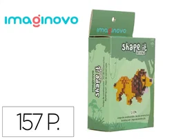 Imaginovo Juego Mini Bloques de Construcción Shape It Leon 157 Piezas