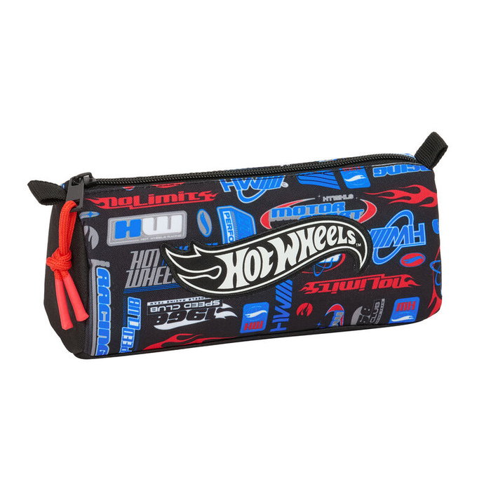SAFTA Portatodo Hot Wheels 21x7x8cm con un compartimento con cremallera SAFTA Portatodo Hot Wheels 21x7x8cm con un compartimento con cremallera
