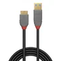 Lindy 36767 Cable USB 3.2 Gen 1 de 2 m, USB Tipo A a Micro-USB B Macho, Negro, 5 Gbit/s