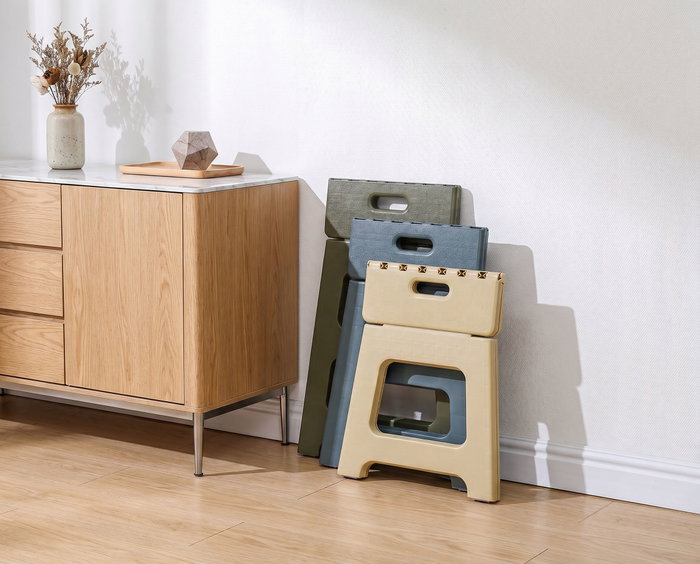 Confortime Taburete Plegable 3-Surt 39.5x33x45.5