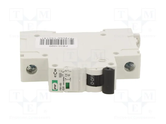 Promfactor Baltic Interruptor magnetotérmico ECO 20A 1P Característica C