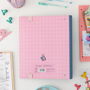 Mr. Wonderful Carpeta con Anillas A4 WOA11106ES Rosa