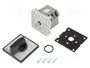 SPAMEL Interruptor de leva 16A 0-1 gris