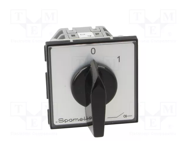 SPAMEL Interruptor de leva 16A 0-1 gris SPAMEL Interruptor de leva 16A 0-1 gris