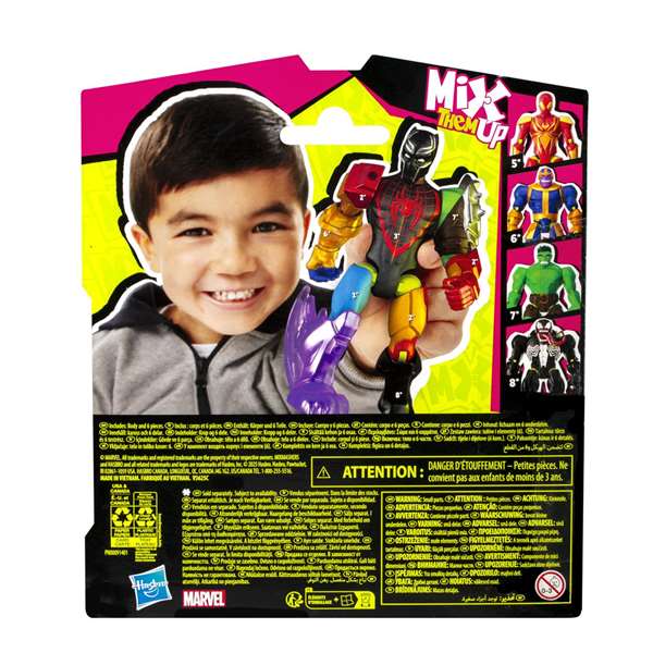 Hasbro Figura Avengers MixMashers Black Panther