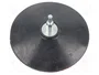 PROLINE Plato de soporte de 125mm con espiga de 6mm para discos abrasivos