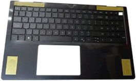 Dell Teclado para Dell VOSTRO 3515 con Reposamanos Negro Inglés-Internacional sin Tipo C con RJ45 sin Retroiluminación