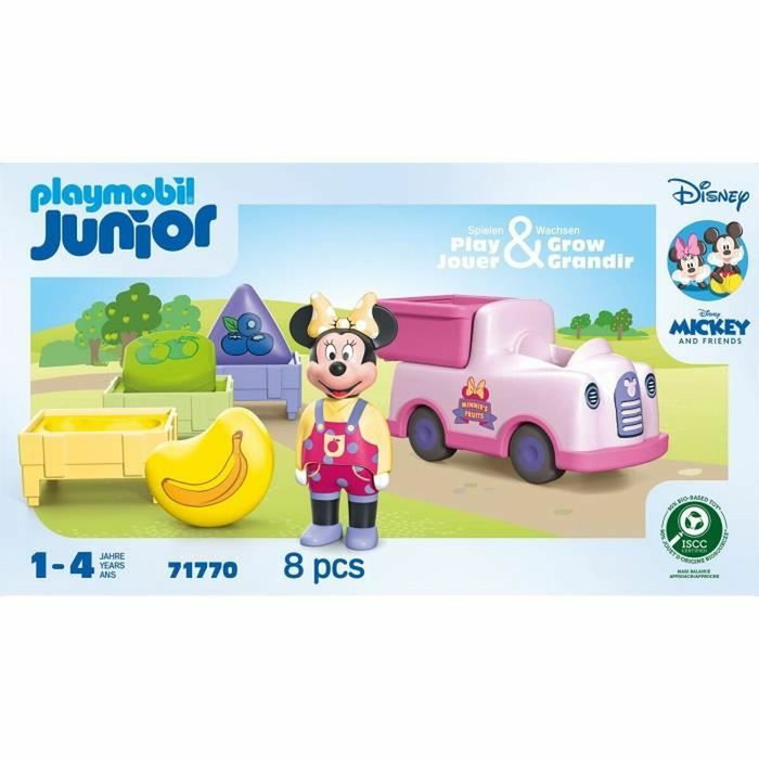 PLAYMOBIL Junior Camión de fruta de Minnie Mouse 71770