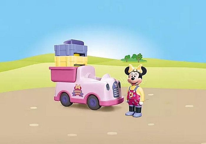 PLAYMOBIL Junior Camión de fruta de Minnie Mouse 71770
