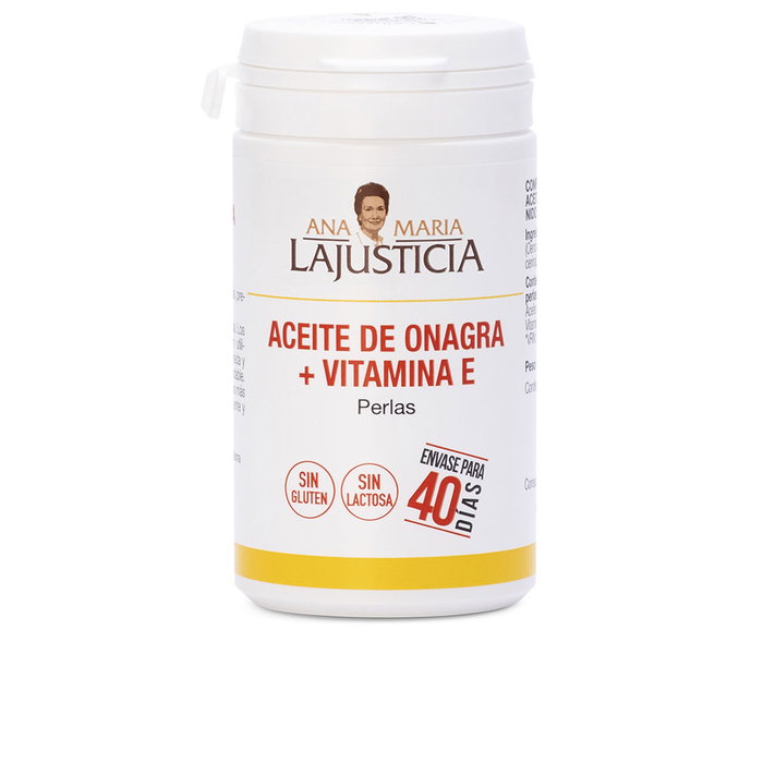 Ana Maria Lajusticia Aceite de Onagra + Vitamina E 80 Perlas Ana Maria Lajusticia Aceite de Onagra + Vitamina E 80 Perlas