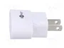 GOOBAY Adaptador de viaje blanco
