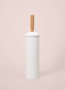 Mijölnir STP0017 Cepillo de Inodoro GALVANIZE Blanco 9x9x40 cm