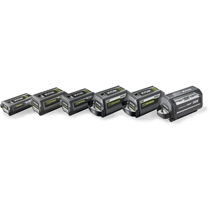 Ryobi Batería de litio RY36BK60B-160 de 36 V con cargador rápido