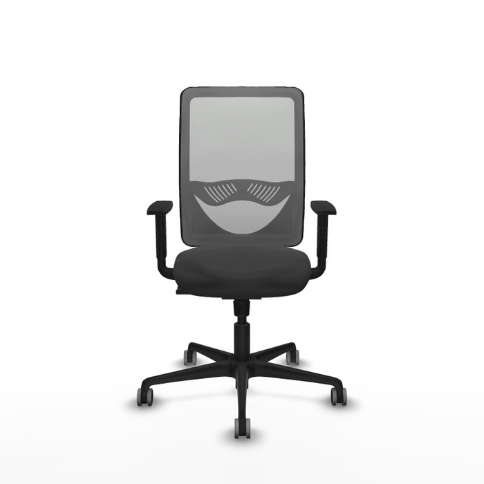 PIQUERAS Y CRESPO Silla de oficina Zulema con mecanismo Sincro, Gris oscuro y Gris PIQUERAS Y CRESPO Silla de oficina Zulema con mecanismo Sincro, Gris oscuro y Gris