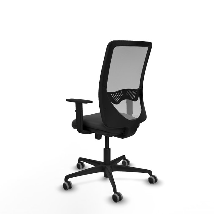 PIQUERAS Y CRESPO Silla de oficina Zulema con mecanismo Sincro, Gris oscuro y Gris PIQUERAS Y CRESPO Silla de oficina Zulema con mecanismo Sincro, Gris oscuro y Gris