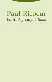 Finitud y culpabilidad, Paul Ricoeur - TROTTA EDITORIAL
