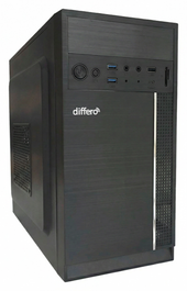 differo V15 PC de Sobremesa - Intel Core i7-12700, 16GB RAM DDR4, SSD 500GB NVMe, Gráficos Intel UHD 770, Fuente 500W, Negro