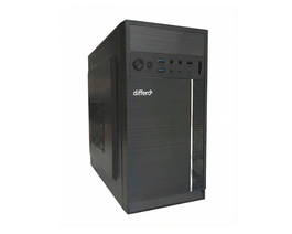 DIFFERO V15 PC de Sobremesa Intel Core i7-12700, 16GB RAM, SSD 500GB NVMe, Graficos Intel UHD 770, Mini Tower Negro