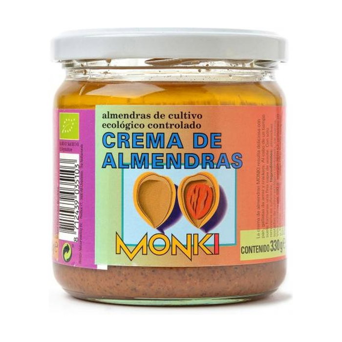 Monki Crema de Almendras Tostadas Bio 330 g Monki Crema de Almendras Tostadas Bio 330 g