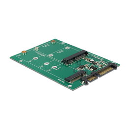 DeLOCK 62670 Convertidor SATA 22 Pin a 1 x M.2 + 1 x mSATA