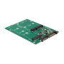 DeLOCK 62670 Convertidor SATA 22 Pin a 1 x M.2 + 1 x mSATA