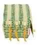 Portatodo Triple Mufasa Verde Beige 21,5 x 10 x 8 cm