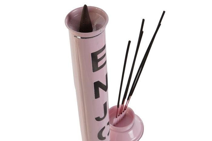 DKD Home Decor Soporte Incienso Multicolor Metal 8 x 8 x 32 cm (6 Unidades)