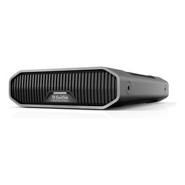 SanDisk G-DRIVE Disco Duro Externo 26TB USB 3.2 Gen 2 Tipo-C 7200 RPM Aluminio para Windows y Mac - Professional