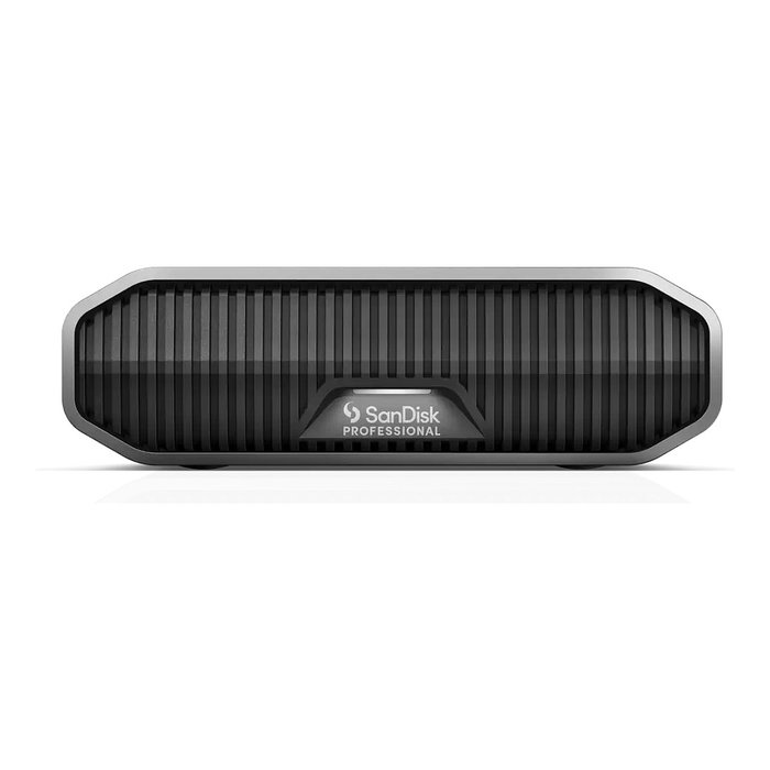 SanDisk G-DRIVE Disco Duro Externo 26TB USB 3.2 Gen 2 Tipo-C 7200 RPM Aluminio para Windows y Mac - Professional
