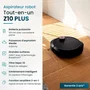 Eziclean Robot Aspirador y Mopa Conectado Z10 Plus All-in-one con Base de Vaciado - 240 min - 6000pa - 1.5L