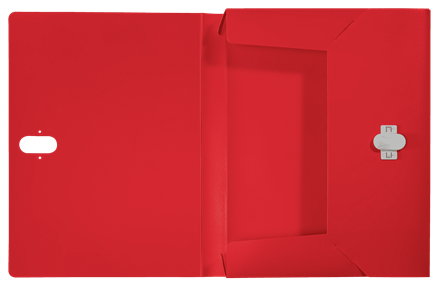 Leitz Carpeta Polipropileno Proyectos 38mm Cierre Broche Giratorio A4 Recycle Rojo 46230025