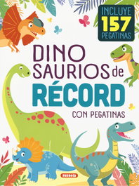 SUSAETA EDICIONES Dinosaurios de récord con pegatinas