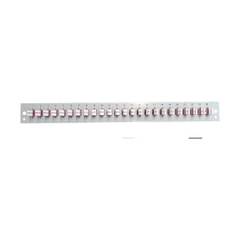 EFB Elektronik SB-FP-24SC-S-OM3 Placa frontal con 24 x LC Duplex OM3, gris