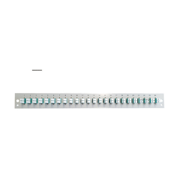 EFB Elektronik SB-FP-24SC-S-OM3 Placa frontal con 24 x LC Duplex OM3, gris EFB Elektronik SB-FP-24SC-S-OM3 Placa frontal con 24 x LC Duplex OM3, gris