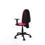 PIQUERAS Y CRESPO Silla de oficina Aýna Rosa con Brazos 1D