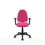 PIQUERAS Y CRESPO Silla de oficina Aýna Rosa con Brazos 1D