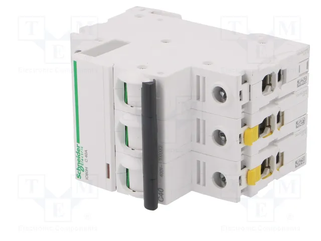 SCHNEIDER ELECTRIC iC60H ACTI9 MCB 40A 3 Polos Curva C