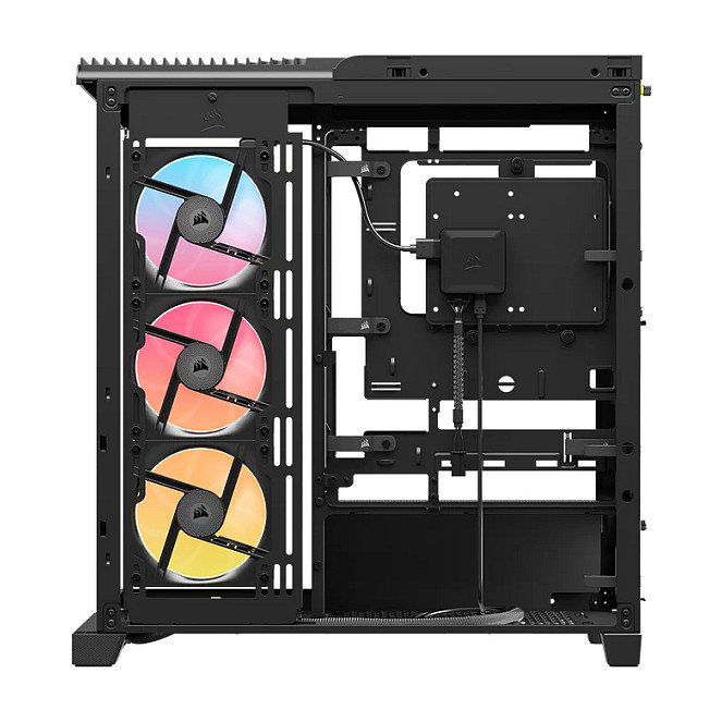 Corsair 4500X LX-R RGB Torre Media PC Gaming con Ventana de Cristal Templado Negro - ATX, EATX, micro ATX, Mini-ITX, 2 Ventiladores 140 mm, 1 Ventilador 120 mm Corsair 4500X LX-R RGB Torre Media PC Gaming con Ventana de Cristal Templado Negro - ATX, EATX, micro ATX, Mini-ITX, 2 Ventiladores 140 mm, 1 Ventilador 120 mm
