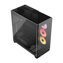 Corsair 4500X LX-R RGB Tempered Glass Caja de PC Midi Tower Negra 18,5 cm 25 cm 2x 140 mm