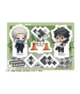 Megahouse Jujutsu Kaisen Buddycolle Soporte Acrílico 5th Anniversary Toge Inumaki & Yuta Okkotsu