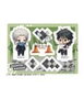 Megahouse Jujutsu Kaisen Buddycolle Soporte Acrílico 5th Anniversary Toge Inumaki & Yuta Okkotsu