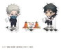Megahouse Jujutsu Kaisen Buddycolle Soporte Acrílico 5th Anniversary Toge Inumaki & Yuta Okkotsu