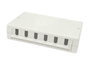 Lanview Caja de montaje en superficie para 6/12 conectores RJ45