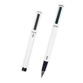 Roller Dohe Elipse Pastel 0,5 Mm (Tinta Azul) Blanco Blister De 4