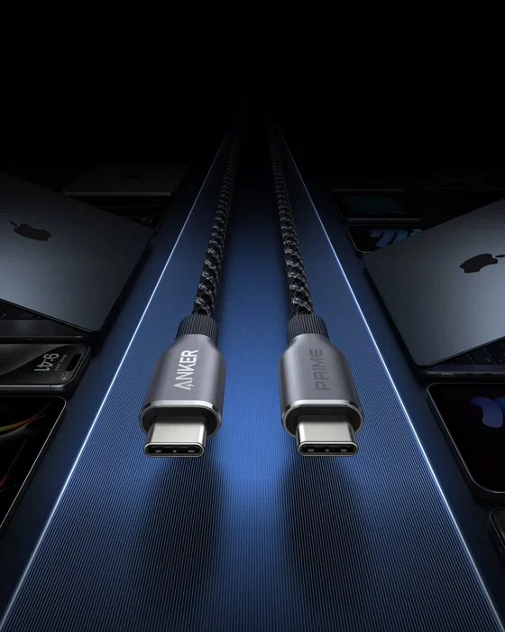 Anker A88E2011 Cable USB-C a USB-C de 0.9m (3ft) para Carga Rápida 240W, Trenzado Reciclado Prime