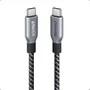 Anker A88E2011 Cable USB-C a USB-C de 0.9m (3ft) para Carga Rápida 240W, Trenzado Reciclado Prime