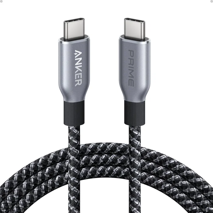 Anker A88E2011 Cable USB-C a USB-C de 0.9m (3ft) para Carga Rápida 240W, Trenzado Reciclado Prime