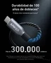 Anker A88E2011 Cable USB-C a USB-C de 0.9m (3ft) para Carga Rápida 240W, Trenzado Reciclado Prime